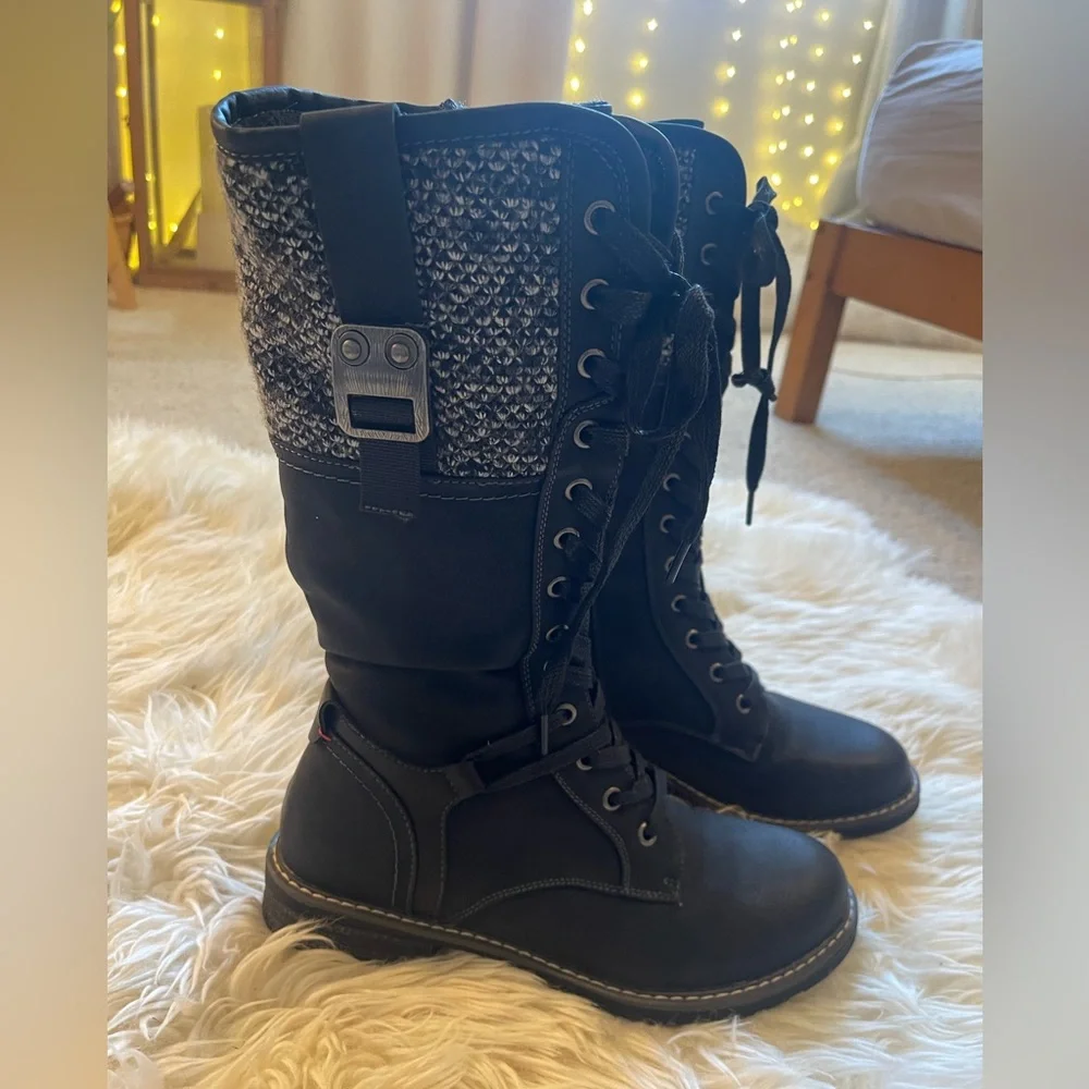 Emmshu Wesley Boots Black 39 - Picture 2 of 6